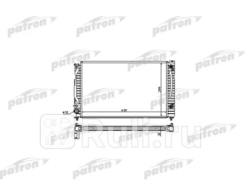 PRS3018 - Радиатор охлаждения (PATRON) Audi A4 B5 (1994-1999)