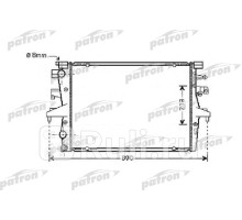 PRS3600B - Радиатор охлаждения (PATRON) Volkswagen Multivan T5 (2003-2015)