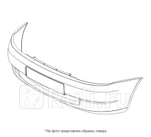 FIA07LI001 - Бампер передний (EUROBUMP) Fiat Linea (2007-2020)