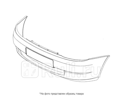 HN04054BB - Бампер передний (TYG) Hyundai Sonata 5 NF (2007-2010)