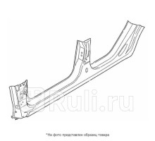 P78-0704 - Порог (1 шт.) левый/правый (PATRON) Subaru Forester SF (1997-2002)
