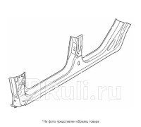 P78-0115 - Порог (1 шт.) левый/правый (PATRON) Citroen Berlingo (2008-2012)