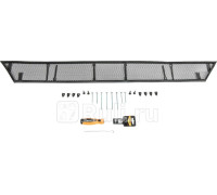 RR.2301.3 - Решетка радиатора защитная (RIVAL) Hyundai Solaris 1 рестайлинг (2014-2017)