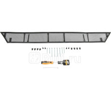 RR.2301.3 - Решетка радиатора защитная (RIVAL) Hyundai Solaris 1 рестайлинг (2014-2017)