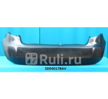 SD04017BAV - Бампер задний (TYG) Skoda Fabia 2 (2007-2010)
