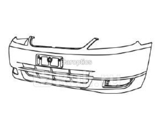 TY04181BA - Бампер передний (TYG) Toyota Corolla 120 (2002-2007)