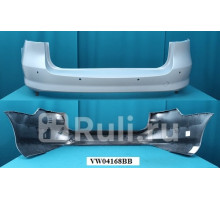 VW04168BB - Бампер задний (TYG) Volkswagen Passat B7 (2011-2015)