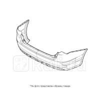 HD04104BB - Бампер задний (TYG) Honda Civic седан (2001-2005)