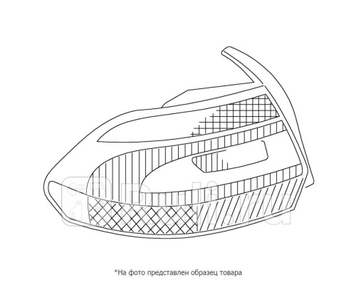 4401990LAEN - Фонарь задний левый (DEPO) Mercedes W176 (2012-2018)