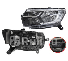 ST-551-11R8L - Фара левая (SAT) Renault Logan 2 рестайлинг (2018-)