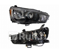 ST-214-11R1R - Фара правая (SAT) Mitsubishi Outlander XL рестайлинг (2010-2012)
