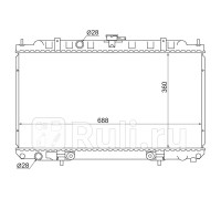 NS0001-16 - Радиатор охлаждения (SAT) Nissan Almera N15 (1995-1998)