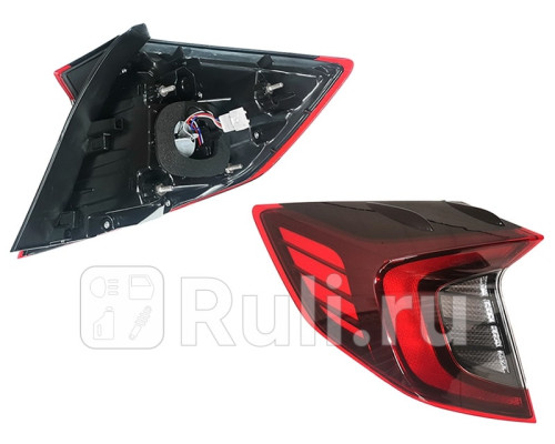 ST-18-0014 - Фонарь левый задний в крыло (SAT) Hyundai Sonata 8 (2018-2021)