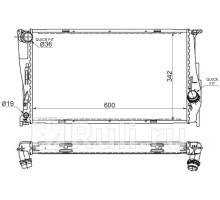 BW0003-05 - Радиатор охлаждения (SAT) BMW E90/E91 рестайлинг (2008-2012)