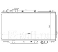 SG-KI0001-MT - Радиатор охлаждения (SAT) Kia Shuma (1996-2001)