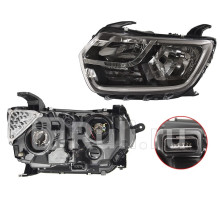 ST-553-1121L - Фара левая (SAT) Renault Duster 2 (2021-2023)