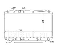 TY0004-ZCA20 - Радиатор охлаждения (SAT) Toyota Rav4 (2000-2006)