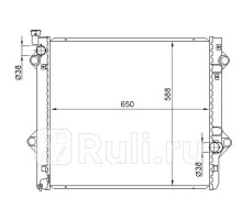 TY0009-120-3.0D-MT - Радиатор охлаждения (SAT) Toyota Hilux Surf 4 (2002-2009)