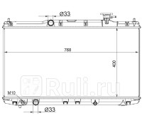HD0003-CR - Радиатор охлаждения (SAT) Honda Accord 9 (2012-2018)
