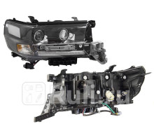 ST-212-11BDR-LD-M2 - Фара правая (SAT) Toyota Land Cruiser 200 рестайлинг 2 (2015-2021)