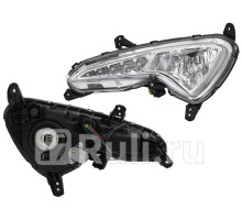 ST-221-2051L - Светодиодная противотуманная фара левая (SAT) Hyundai Solaris 1 рестайлинг (2014-2017)