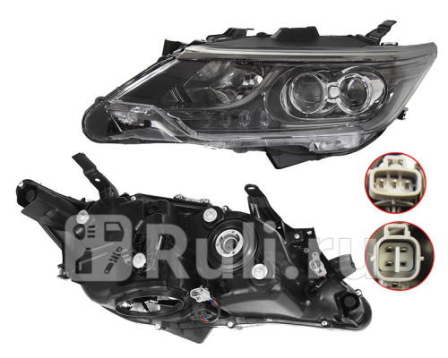 ST-112-1145LD-EM - Фара левая (SAT) Toyota Camry V55 (2017-2018)