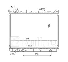 SK0004-1 - Радиатор охлаждения (SAT) Suzuki Grand Vitara (2000-2003)