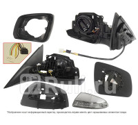 ST-MD08-940-B2 - Зеркало левое (SAT) Mercedes W204 (2006-2011)