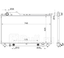 TY0007-02 - Радиатор охлаждения (SAT) Lexus LS 430 (2000-2006)
