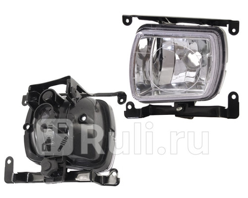 ST-323-2011L - Противотуманная фара левая (SAT) Kia Rio 2 (2005-2009)