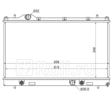 CR0006-00 - Радиатор охлаждения (SAT) Chrysler Neon (1999-2004)