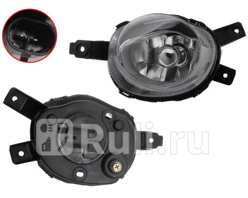 ST-235-2005L - Противотуманная фара левая (SAT) Chevrolet Aveo T255 (2008-2011)