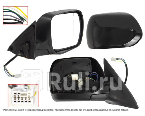 ST-SB67-940-A1 - Зеркало правое (SAT) Subaru Forester SH (2007-2013)