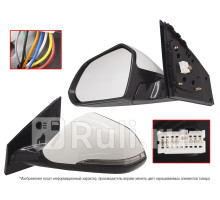 ST-16-0129 - Зеркало левое (SAT) Hyundai Sonata 8 (2018-2021)