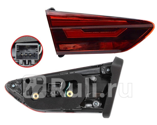 ST-441-1341L - Фонарь левый задний в крышку багажника (SAT) Volkswagen Polo (2020-2021)