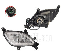 ST-323-2033L - Противотуманная фара левая (SAT) Kia Cerato 3 YD рестайлинг (2016-2020)