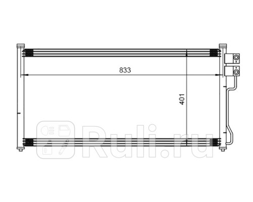 ST-FDE1-394-0 - Радиатор кондиционера (SAT) Ford Expedition 1 (1996-2002)