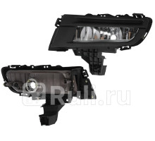 ST-216-2020L - Противотуманная фара левая (SAT) Mazda 3 BK седан (2006-2009)