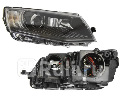ST-665-1125RMLEAN2 - Фара правая (SAT) Skoda Octavia A7 (2013-2017)
