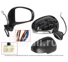 ST-TY60-940-A1 - Зеркало правое (SAT) Toyota Prius (2009-2015)