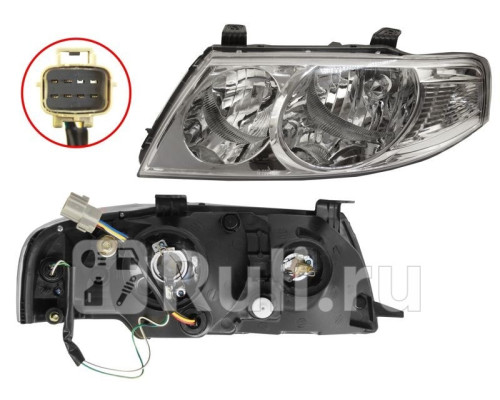 ST-215-11B7L - Фара левая (SAT) Nissan Almera Classic (2006-2012)