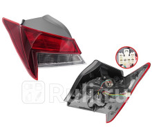 ST-121-19HDEL20L - Фонарь левый задний в крыло (SAT) Hyundai Elantra 7 CN7 (2020-2021)