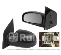 ST-HN35-940-A2 - Зеркало левое (SAT) Hyundai Getz (2002-2005)