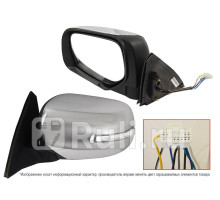 ST-MBS2-940-2 - Зеркало левое (SAT) Mitsubishi Pajero Sport (2008-2015)