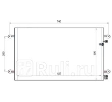 ST-AD05-394-0 - Радиатор кондиционера (SAT) Audi A6 C6 рестайлинг (2008-2011)