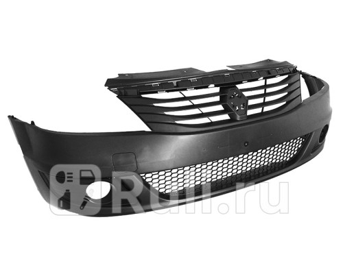 ST-DC01-000-C0-R - Бампер передний (SAT) Renault Logan 1 Фаза 2 (2009-2015)