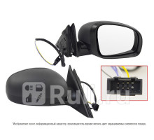 ST-SD02-940-1 - Зеркало правое (SAT) Skoda Fabia 2 (2007-2010)