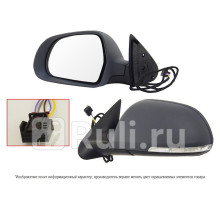 ST-SD26-940-B2 - Зеркало левое (SAT) Skoda Octavia A5 FL (2008-2013)