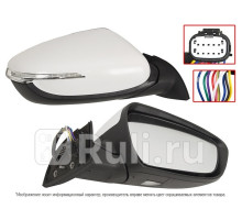 ST-16-0106 - Зеркало правое (SAT) Kia Ceed 2 (2012-2015)