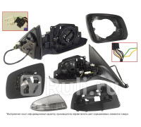 ST-MD08-940-D1 - Зеркало правое (SAT) Mercedes W204 (2006-2011)